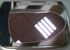 Стъкло за странично ляво огледало,за OPEL CORSA 06-11г.
Цена-12лв.